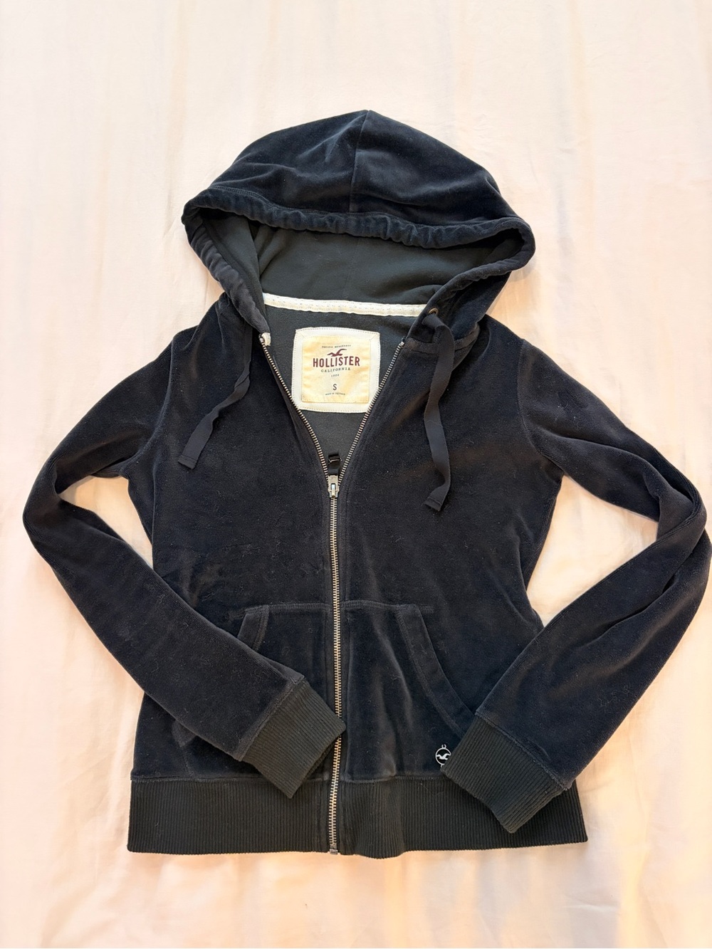 Women’s Black Y2K Hollister Jacket